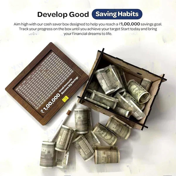 Money Saving Box (Get Free Marker)