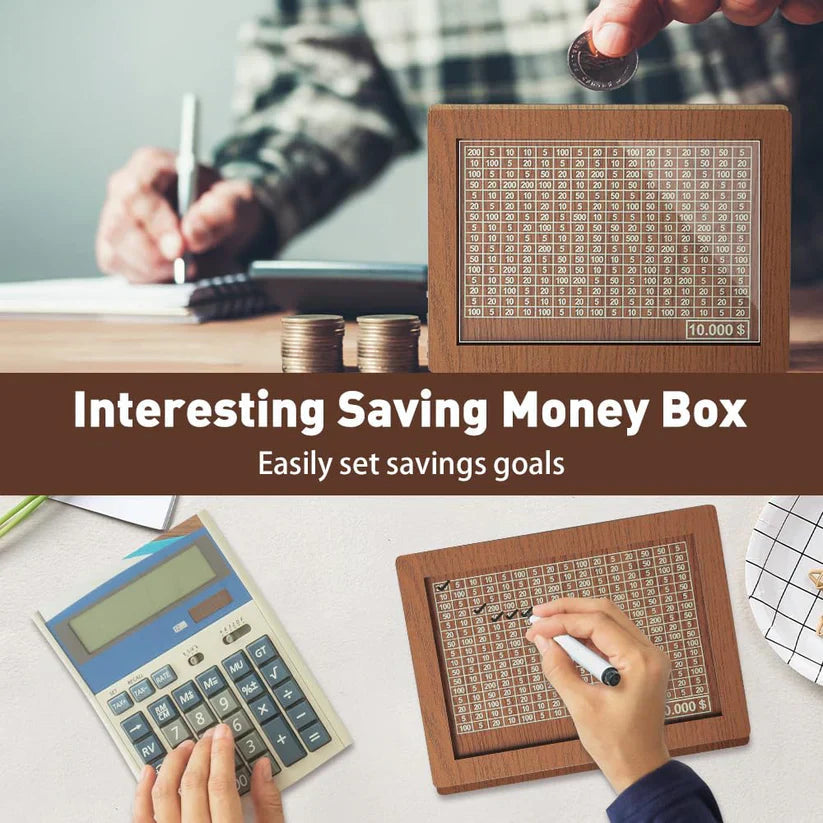 Money Saving Box (Get Free Marker)