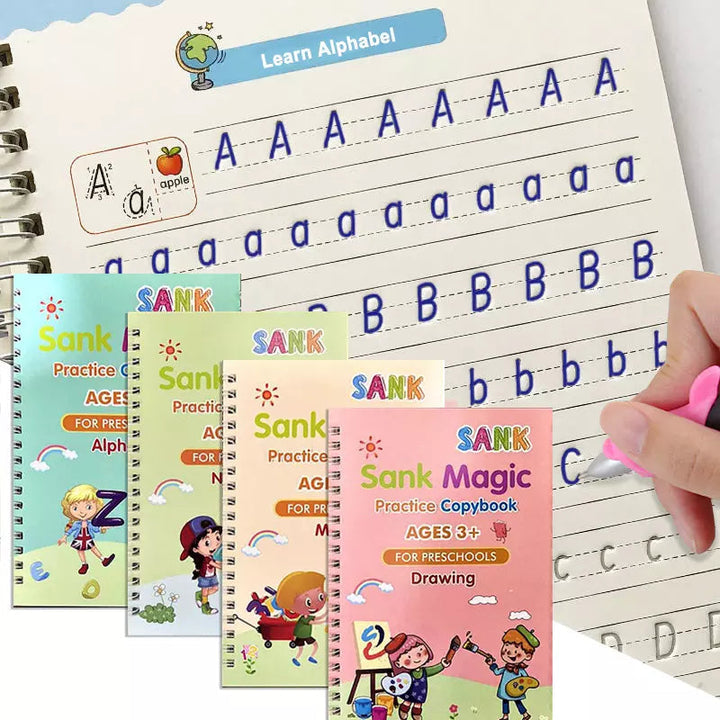 Sank Magic Copybook (Set of 4)