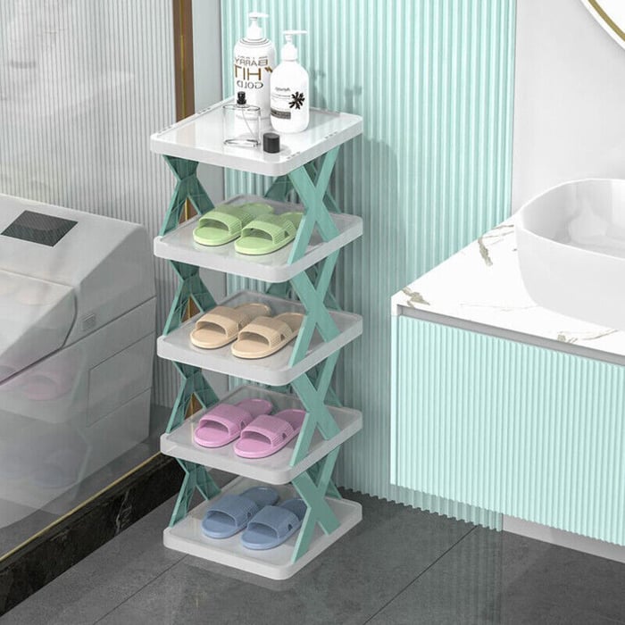 Foldable Shoes Rack (Pack of 5 )