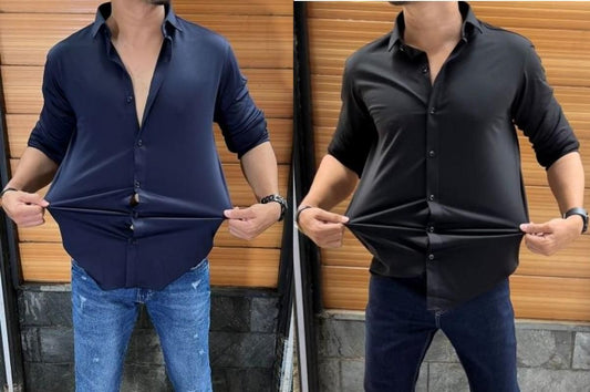 Slim Fit Shirt (Buy 1 Get 1 Free)