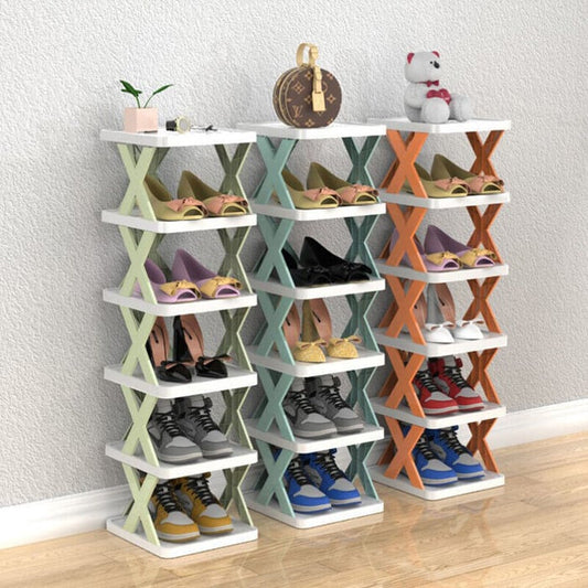 Foldable Shoes Rack (Pack of 5 )