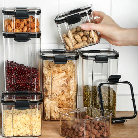 Fridge storage containers (Pack of 6)