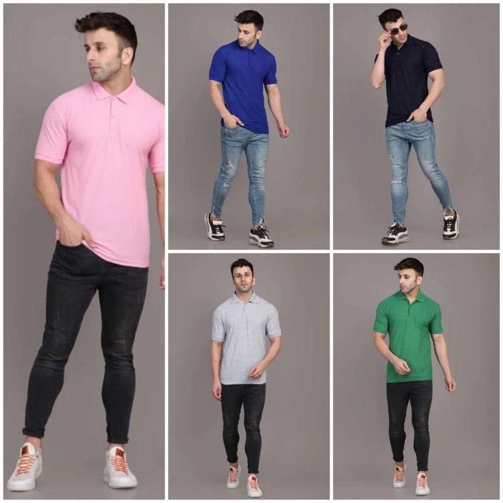 Men's Polo T-shirt (Pack Of 5)