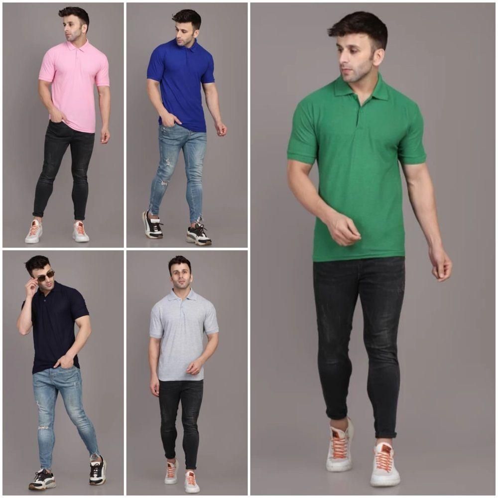 Men's Polo T-shirt (Pack Of 5)